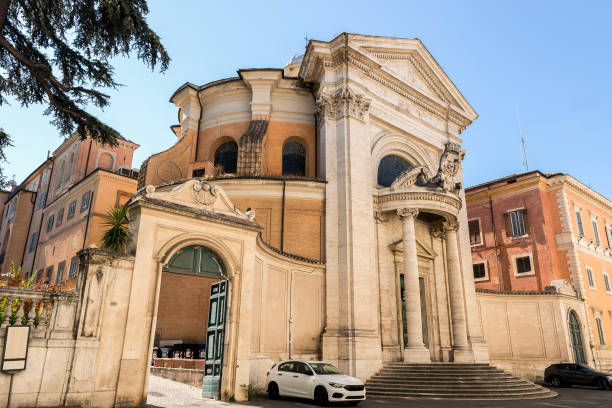 istock Religious Architecture in Rome, Lazio Province, Italy. (Chiesa di Sant'Andrea al Quirinale) 1947561196