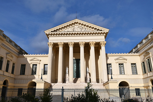 Montpellier is a large city in South France