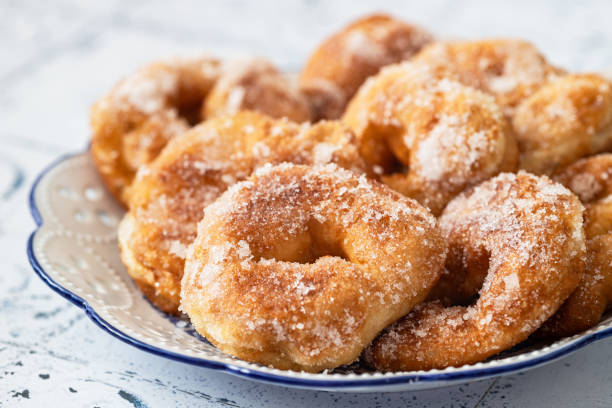 istock SFENJ - Moroccan Doughnuts .Traditional fresh baked 1947667201