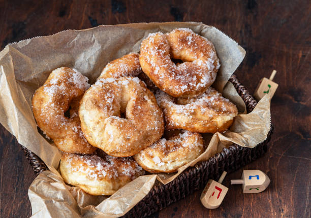 istock Homemade fresh fried donuts frosted with sugar. 1947668261