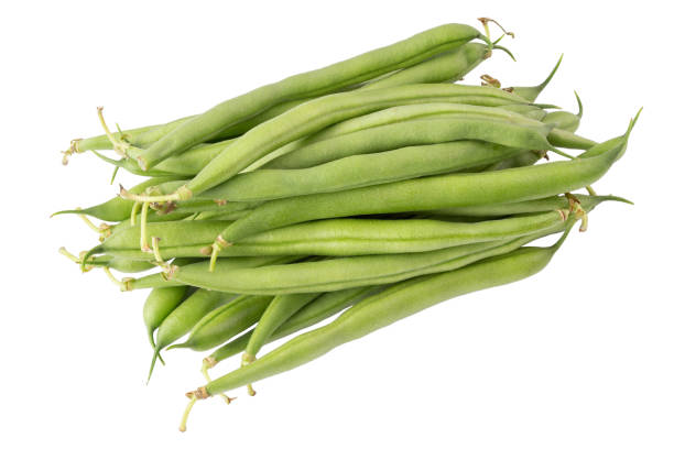 istock Green beans isolated on a white background. Healthy vegetables. 1947744797