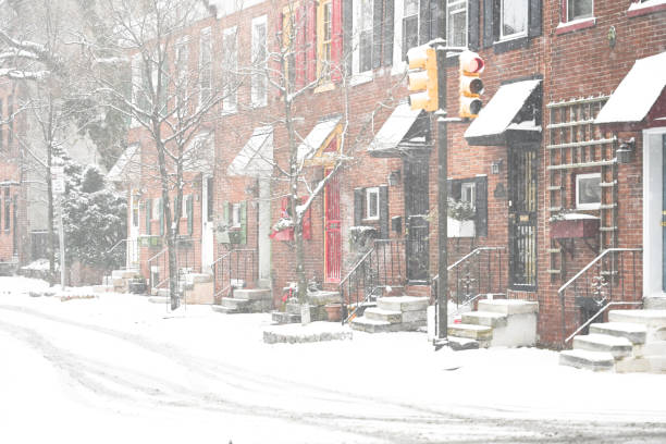 istock Center city Philadelphia during snow storm. 1947840116