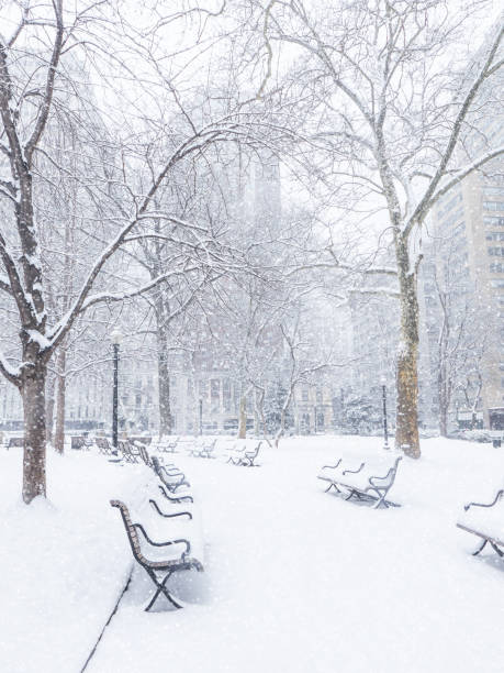 istock Center city Philadelphia during snow storm. 1947847995