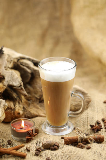 istock Cup of cappuccino with spices 1947904335