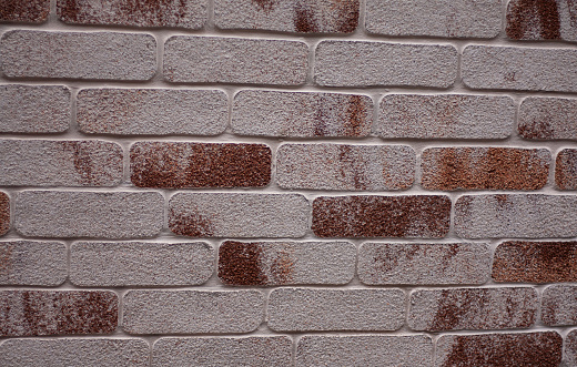 brick wall texture, beige and brown colors, background
