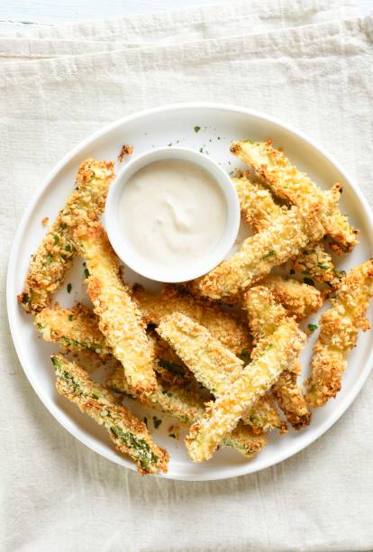 istock Baked crispy zucchini fries 1947964631