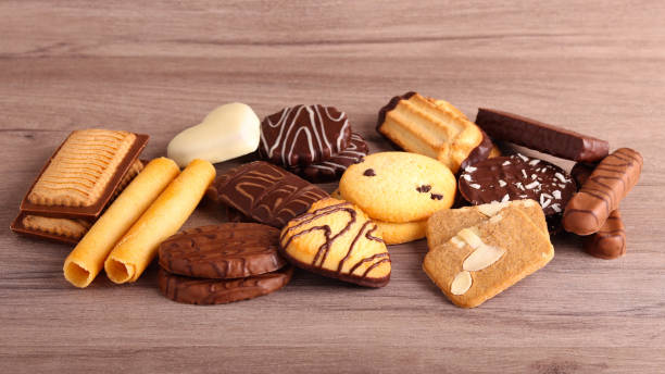 Mix of different cookies