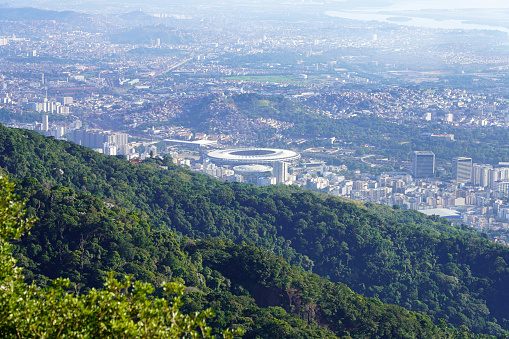 seoul cityscape seen from n-seoul tower in seoul, south korea.