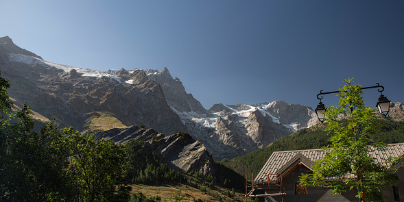 Mountain scenery in the French Alps