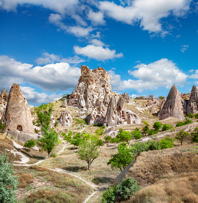 Stone formation in Cappadocia, Turkey