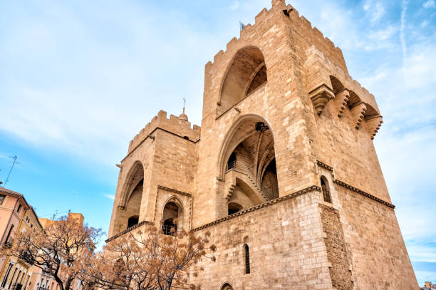 istock Torres de Serranos built in the 14th century in Valencia, Spain 1948262204