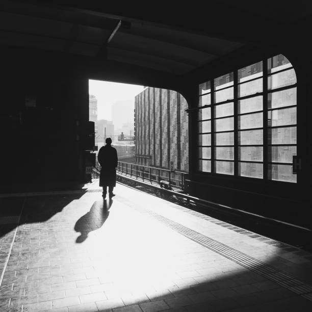 istock Silhouette of a man in Berlin 1948522557