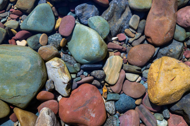 istock Colorful river rocks in Montana 1948566670