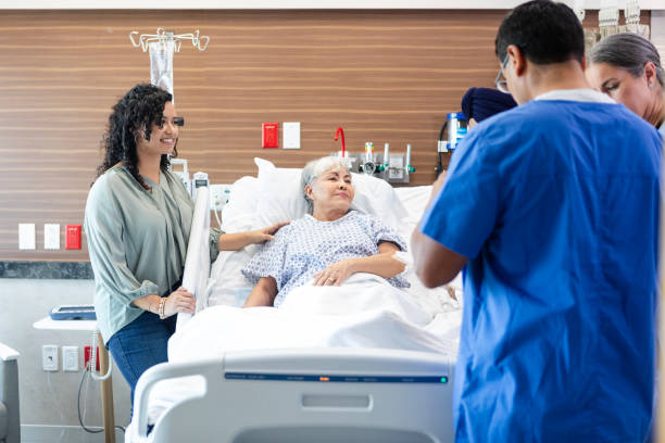 istock In hospital unrecognizable doctors discuss senior woman's condition 1948600490