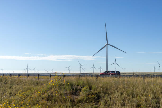istock wind turbines in the field 1948888336