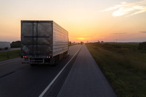 istock truck on highway 1948888397