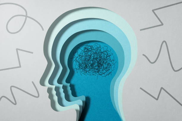 istock Headache and mental illness concept. Getting nervous caused by excessive stress. 1948996933