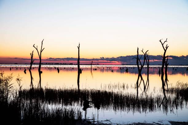 istock Sunset on the Duck Ponds 1949079733