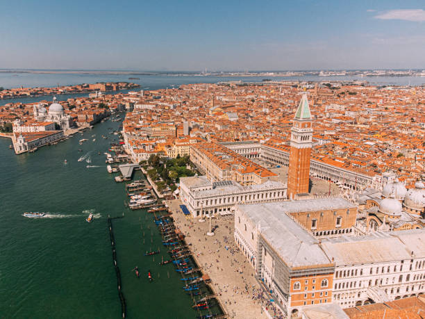 istock High Angle View of Piazza San Marco at St Mark's Square 1949104835