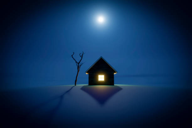 istock Small wooden house 1949126859