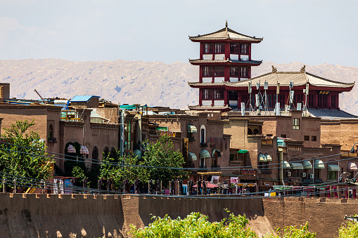 Kashgar Ancient City Tourist Area, Xinjiang, China