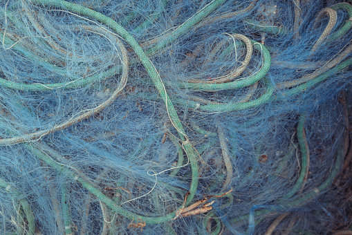 Small scale trawl industrial fishing net