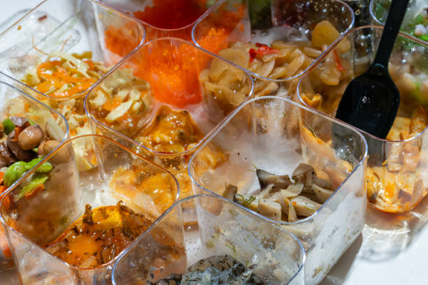 Trying various flavors of mushrooms