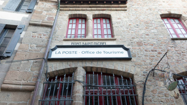 istock The Tourist Office and La Poste at Mont-Saint-Michel 1949409613