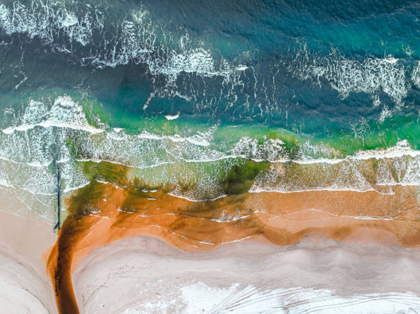 istock Pollution flowing into the Baltic Sea. Climate catastrophe. Industry pollution. 1949428331
