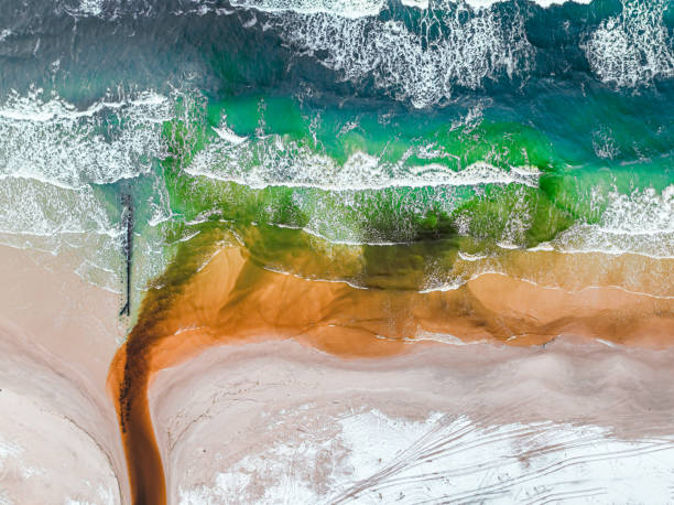 istock Industry pollution in water. Baltic sea pollution. Climate catastrophe. 1949429972
