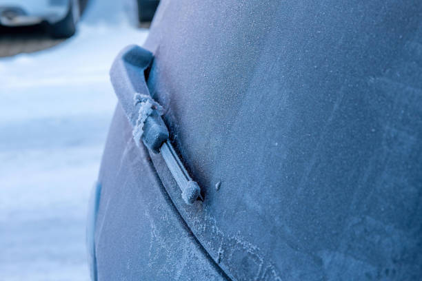 istock frozen rear window wiper from a car 1949468781