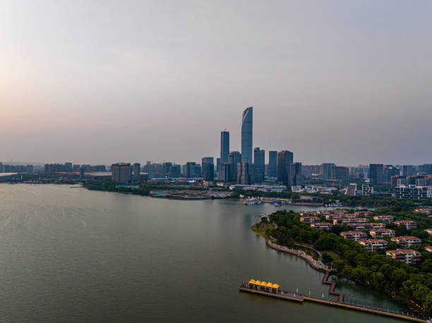 istock Suzhou Jinji Lake and Urban Architecture 1949488443