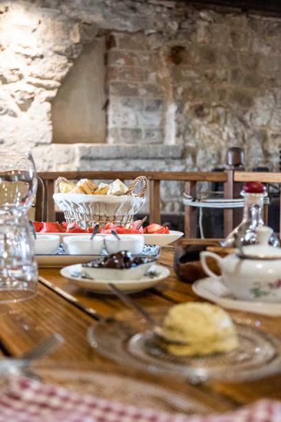 istock Lunch food in old olive oil mill 1949532401