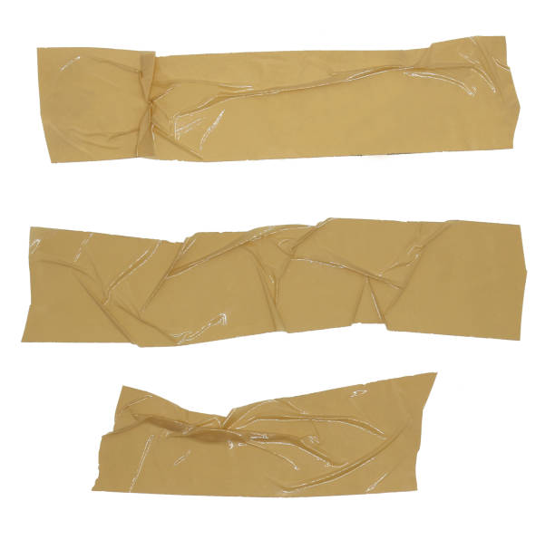 istock Masking tape sticker tape isolated on white background 1949649860