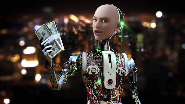 Artificial Intelligence Investor Robot Talks