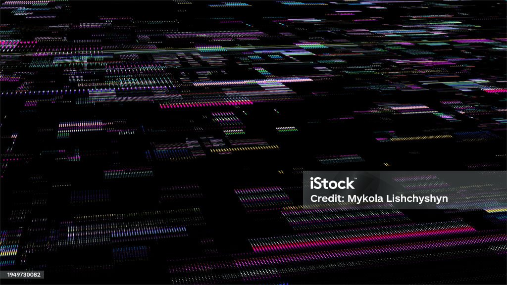 Future Digital Cyberspace Sorting And Analysis Digital Data Vector ...