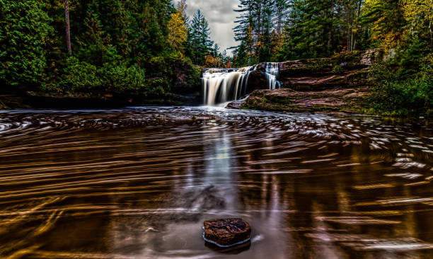istock O-Kun-De-Kun Falls Swirl, Michigan 1949761988