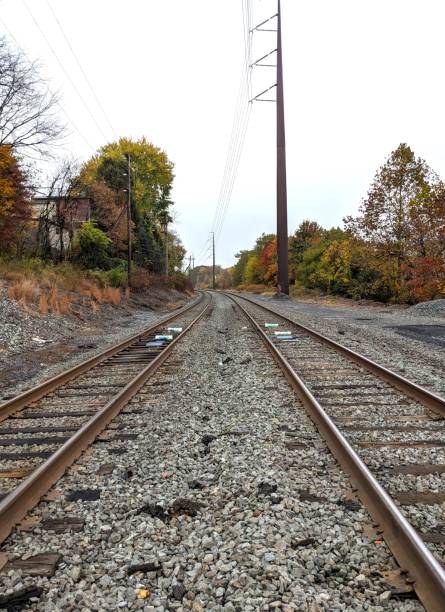 istock Close-up of a Railroad Track 1949864641