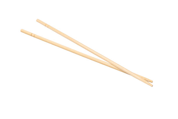 istock Sushi chopsticks isolated on a white background. 1949959426