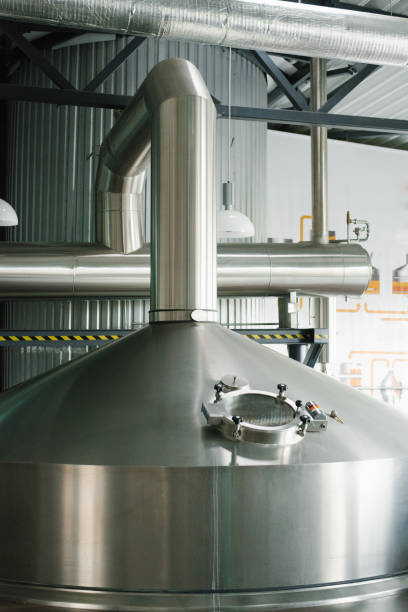 istock Wort boiler for beer production 1949972689