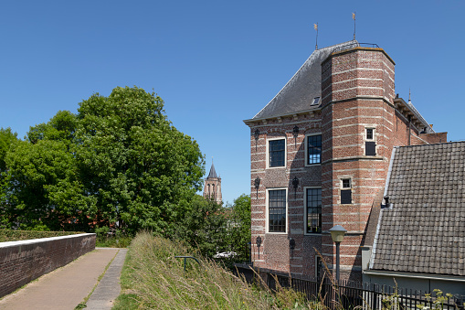 The toll house - Tolhuis, in the historic city of Gorinchem in the Netherlands.
