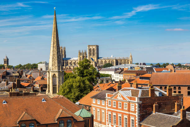 istock Panoramic view of York, England 1950014256