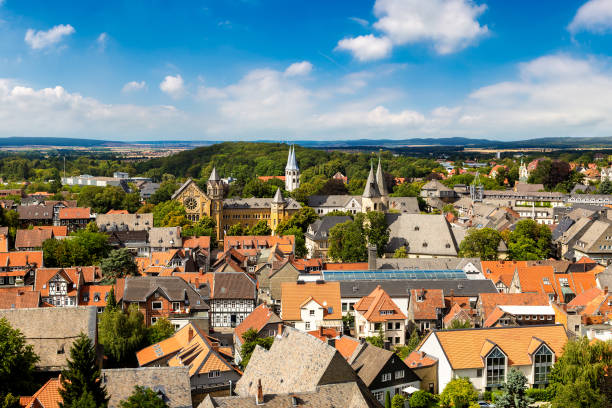 Panoramic view of Goslar, Germany