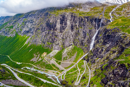 The Italian alps during summertime.