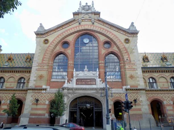 istock Budapest historical building architecture downtown main street tower garden Hungary 1950033708