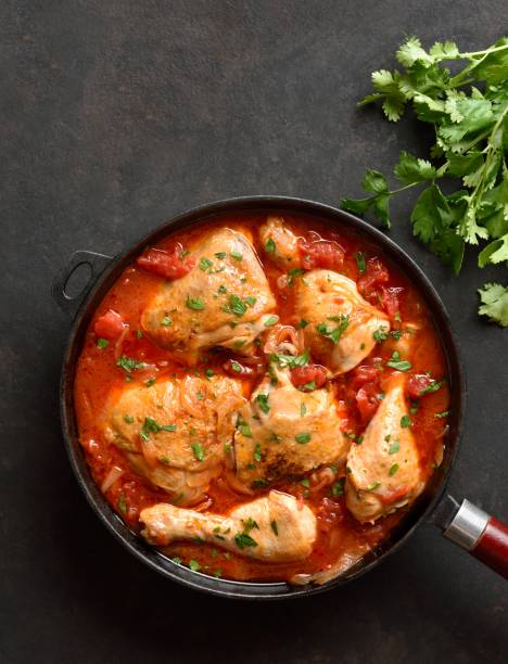 istock Georgian chicken stew with tomatoes and herbs 1950085995