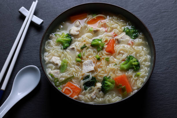 istock Chicken Ramen Broth or Soup 1950094001