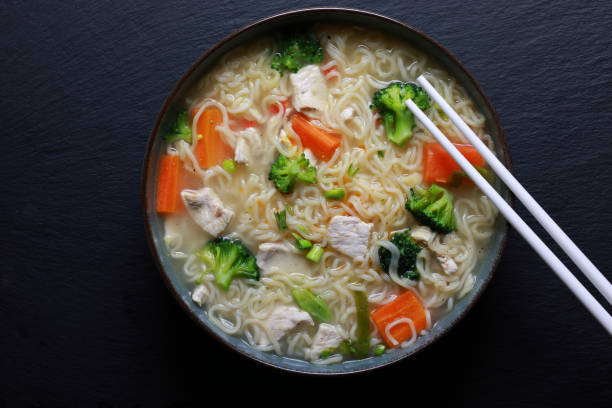 istock Chicken Ramen Broth or Soup 1950094016