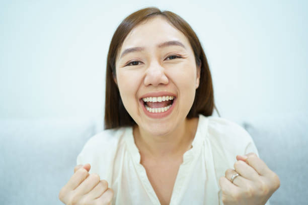 istock Happy Asian woman portrait. 1950180588