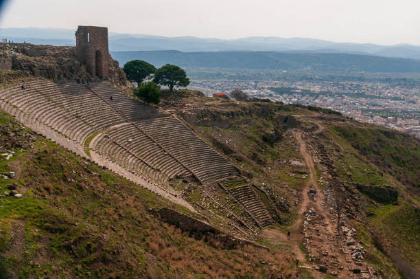 istock Pergamon Ancient City Photos  İzmir TURKIYE 1950226747